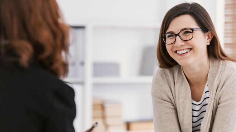 Im Gespräch mit der Patientin