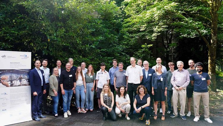Gruppenbild Space2Health Veranstaltung Workshop