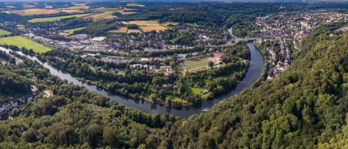 die Ruhr bei Essen