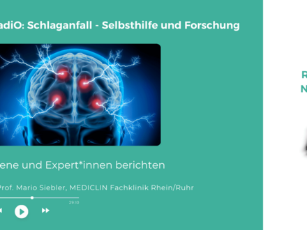 Schlaganfall: Selbsthilfe und Forschung – extraRadiO berichtet