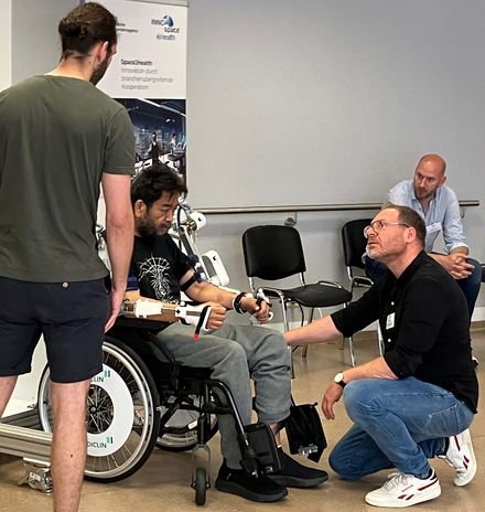 Rehabilitation trifft Raumfahrt