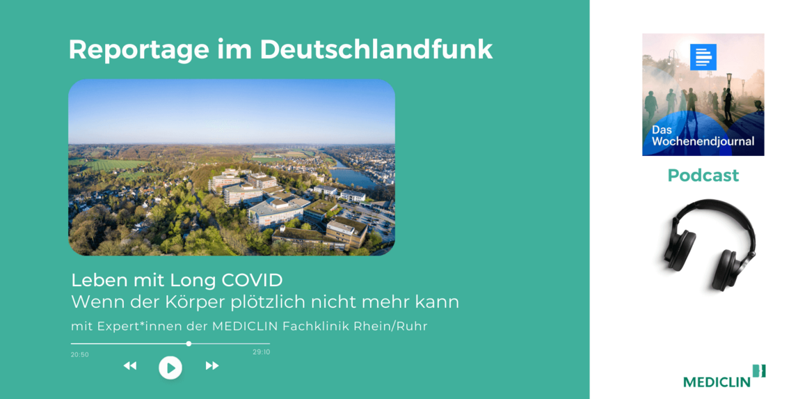 Reportage im Deutschlandfunk: Leben mit Long COVID