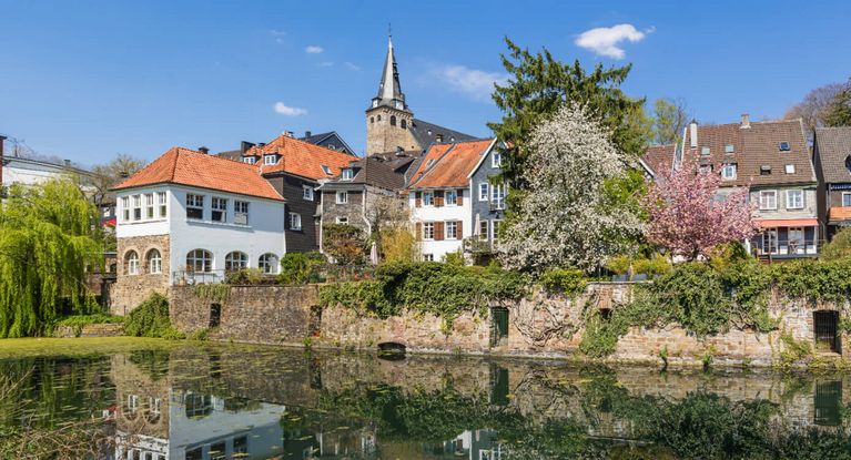 Altstadt Essen-Kettwig an der Ruhr 